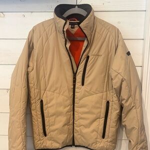 Tommy Hilfiger Khaki Performance Jacket Lightweight Sporty Design size Small